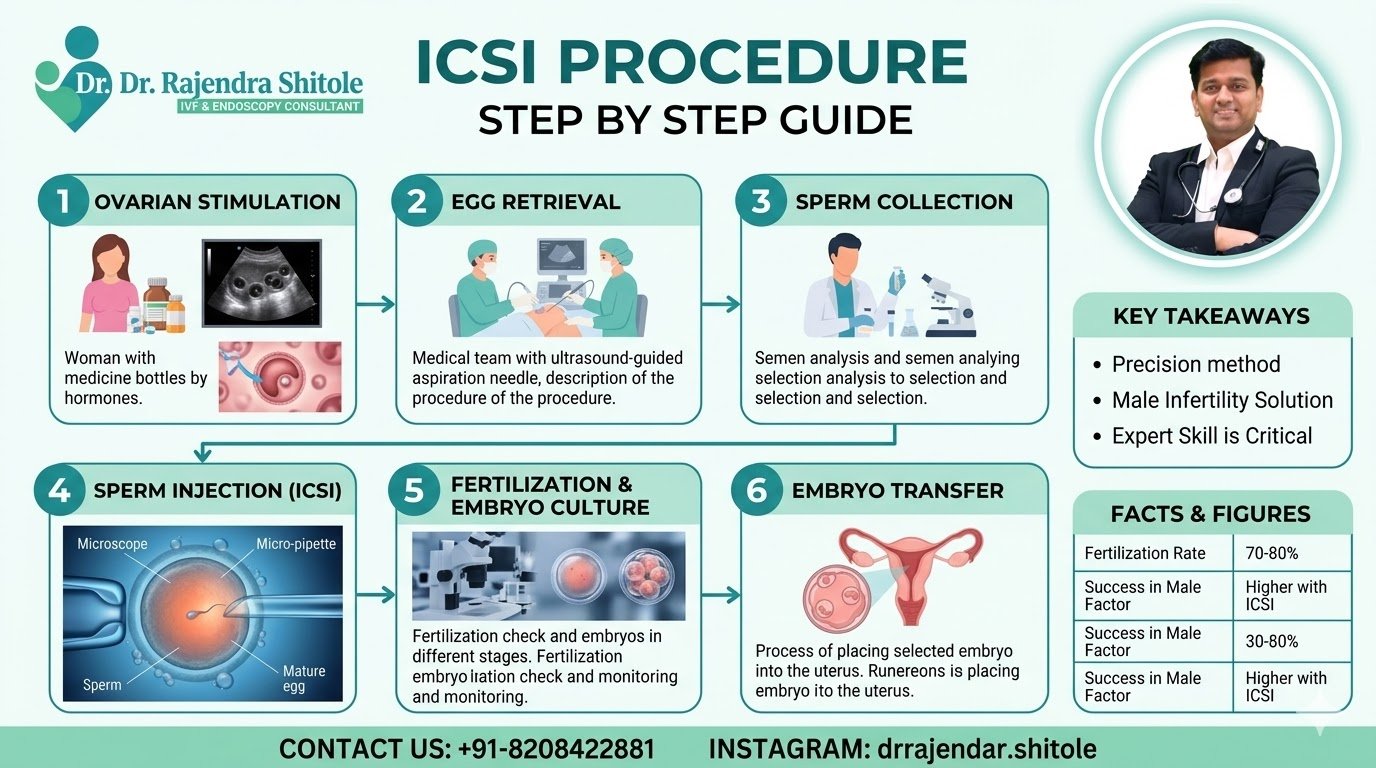 ICSI Procedure Step-by-Step: A Comprehensive Guide to Overcoming Infertility
