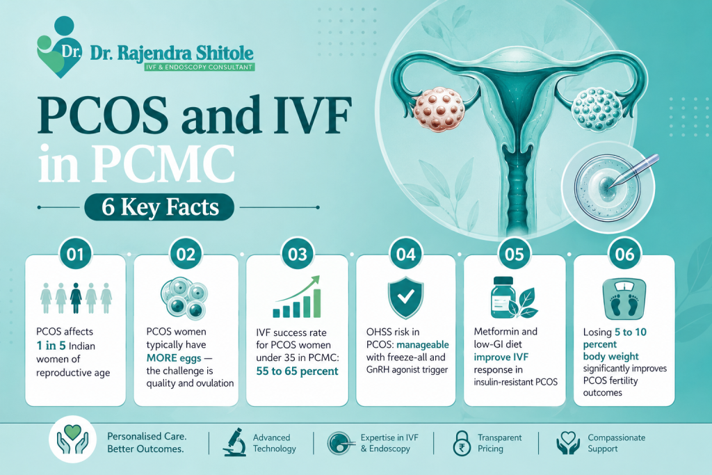 PCOS IVF success PCMC