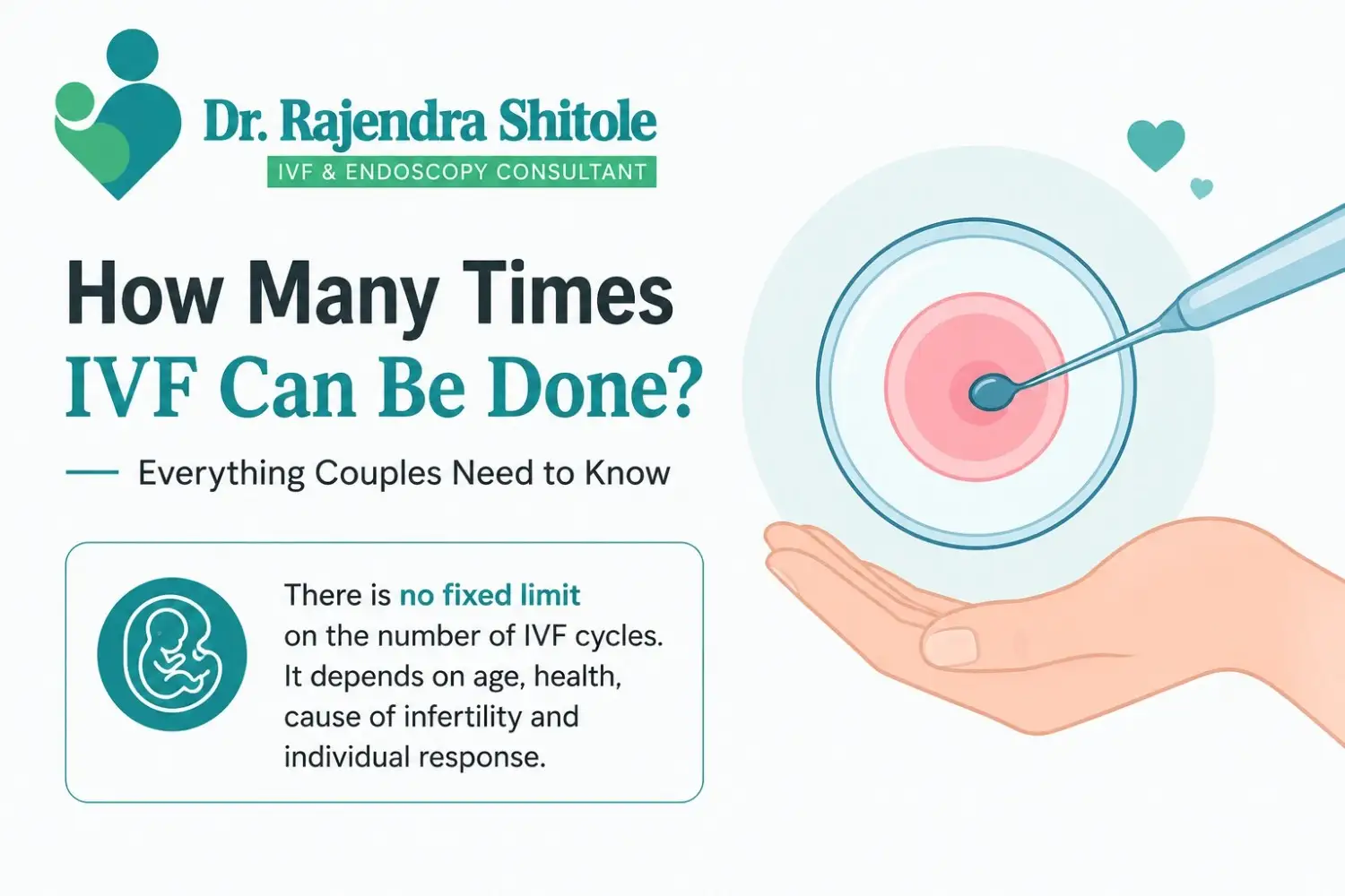 How Many Times IVF Can Be Done? Everything Couples Need to Know